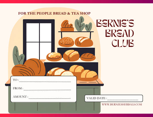 FUNDRAISER—BERNIE’S BREAD CLUB