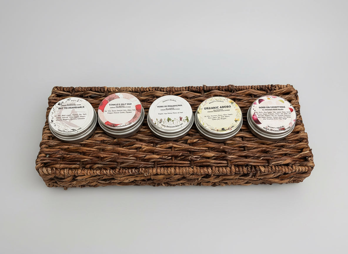 Fresh Ground Organic Spice Blend Sampler Set